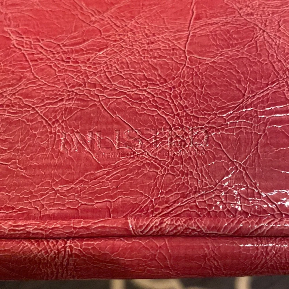 NWT Kenneth Cole Ruffle Flap Clutch